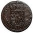 Netherlands 1 Oord (Carlos II) ARCHID AVST DVX BVRG Z coin reverse