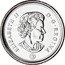Canada 10 Cents 100th Anniversary of Bluenose - Colored 2021 ELIZABETH II D G REGINA SB coin obverse