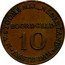 Netherlands 10 Cents (SMN) N.V.STOOMV.MIJ."NEDERLAND" BOORDGELD 10 AMSTERDAM coin obverse