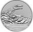 Australia 10 Dollars Crocodile 2019 P BU P JM coin reverse