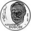 Slovakia 10 Euro 100th anniversary of the birth of Alexander Dubcek 2021 MK ALEXANDER DUBČEK 1921–1992 MS coin reverse