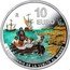 Spain 10 Euro V Centenary of the First Circumnavigation of the World. Elcano (1519-2019) 2021 ♔M V CENTENARIO DE LA VUELTA AL MUNDO 10 EURO M coin reverse
