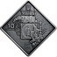 Ukraine 10 Hryven (Cossack jewels - Hryhoriy Loboda (Grigory Loboda)) УКРАЇНА 10 ГРИВЕНЬ 2021 31.1 AG 999 coin obverse