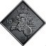 Ukraine 10 Hryven (Cossack jewels - Ivan Skoropadsky) УКРАЇНА 10 ГРИВЕНЬ 2021 31.1 AG 999 coin obverse