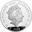 UK 10 Pounds (Elizabeth II Prince Philip - Piedfort) ELIZABETH II D G REG F D 10 POUNDS 2021 J.C coin obverse