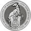 UK 10 Pounds Elizabeth II White Greyhound of Richmond 2022  Bullion WHITE GREHOUND OF RICHMOND 10 OZ FINE SILVER 999.9 2022 JC coin reverse