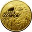 Australia 100 Dollars Desert Scorpion 2022 DESERT SCORPION 1 OZ 9999 GOLD coin reverse