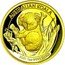 Australia 100 Dollars (- Elizabeth II - Koala) AUSTRALIAN KOALA P 2021 1OZ 9999 GOLD coin reverse