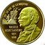 Moldova 100 Lei (200 years since the birth of Vasile Alecsandri) 200 DE ANI DE LA NAȘTERE VASILE ALECSANDRI 1821-1890 coin reverse