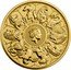 UK 100 Pounds (Elizabeth II The Queen's Beasts Completer) THE QUEEN'S BEASTS 1OZ FINE GOLD 999.9 2021 JC coin reverse