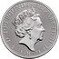UK 100 Pounds (Elizabeth II White Greyhound of Richmond) ELIZABETH II D G REG F D 100 POUNDS J.C coin obverse
