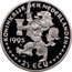 Netherlands 2 1/2 ECU Anniversary of Liberation 1995B Proof X# 89a KONINKRIJK DER NEDERLANDEN 1995 2 1/2 ECU coin obverse