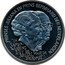 Netherlands 2 1/2 ecu 85th Birthday of Queen Mother. 50th Anniversary Prince Bernhard's Being Commander of Armed Force 1994 X# 73 PRINSES JULIANA EN PRINS BERNHARD DER NEDERLANDEN IN SAMEN WERKING LIGT DE SLEUTEL VOOR DE TOEKOMST coin reverse