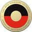 Australia 2 Dollars 50th Anniversary of the Australian Aboriginal Flag 2021 AUSTRALIAN ABORIGINAL FLAG 2021 coin reverse