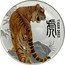 Australia 2 Dollars (Elizabeth II -Year of the Tiger) TIGER 2022 P coin reverse