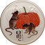 Australia 2 Dollars Mouse year Lunar 2020 P MOUSE 2020 P coin reverse