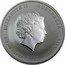 Australia 2 Dollars (RED Dragon) ELIZABETH II AUSTRALIA 2 OZ 999 SILVER 2012 2 DOLLARS coin obverse