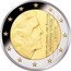 Netherlands 2 Euro 50th birthday of King Willem-Alexander. Gold stars 2018 WILLEM-ALEXANDER KONING DER NEDERLANDEN 2018 coin obverse