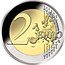 Netherlands 2 Euro 50th birthday of King Willem-Alexander. Gold stars 2018 2 EURO LL coin reverse