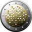 Latvia 2 Euro (Financial Literacy) 20 22 LATVIJA coin obverse