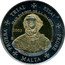 Malta 2 Euro Jean Parisot de Valette 2003 TRIAL ESSAI PROBE MALTA PRUEBA IRAN PARISOT DE LA VALETTE coin obverse