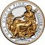 UK 2 Pounds (Elizabeth II - Britannia) KM# 1063a ONE OUNCE FINE SILVER 2006 PN BRITANNIA coin reverse