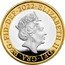 UK 2 Pounds (United Kingdom) KM# 1348a ELIZABETH II DEI GRA REG FID DEF 2022 J C coin obverse