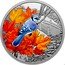 Canada 20 Dollars Colourful Birds (Blue Jay) 2021 CANADA TB coin reverse