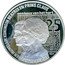 Netherlands 25 ecu 25th Wedding Anniversary 1991 Proof X# 37.2 10- 3- 1991 ZILVEREN HUWELIJK KONINGIN BEATRIX EN PRINS CLAUS EEN KEUS VAN HET HERT 25 coin reverse