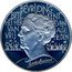 Netherlands 25 ECU Wilhelmina. 40th Anniversary Liberation WWII 1995 M. with fineness Proof X# 91.1 BEVRIJDING BETE KENT HET HER LEVEN VAN ALLE VRIJ HEDEN WILHELMINA coin reverse