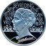 Netherlands 25 ECU Wilhelmina - 50th Anniversary Liberation WWII. 1995 M. without fineness Proof X# 91.2 BEVRIJDING BETE KENT HET HER LEVEN VAN ALLE VRIJ HEDEN WILHELMINA coin reverse