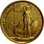 UK 25 Pounds Elizabeth II 4th portrait 2015  Bullion BRITANNIA 2015 1/4 OZ 999.9 FINE GOLD NATHAN coin reverse