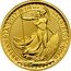 UK 25 Pounds Elizabeth II 5th portrait - Brittania 2017  BRITANNIA 2019 1/4 OZ 999.9 FINE GOLD NATHAN coin reverse