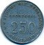 Netherlands 250 Cents SMN 1947 ND. 1947-1948 N.V.STOOMV.MIJ."NEDERLAND". BOORDGELD 250 AMSTERDAM coin obverse