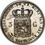 Netherlands 3 Gulden (Willem I Piedfort) KM# P6 1822 MUNT VAN HET KONINGRYK DER NEDERLANDEN 3 G coin reverse
