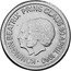 Netherlands 5 Cents Queen Beatrix and Prince Claus ND(1980) X# 302 KONINGEN BEATRIX PRINS CLAUS 30 APRIL 1980 coin obverse