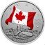 Canada 5 Dollars 100th Anniversary of the National Colors of Canada 2021 CANADA 1921 2021 5 DOLLARS coin reverse