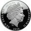 New Zealand Five Dollars Chatham Island Crested Penguin 2020 NEW ZEALAND .999 AG 2OZ ELIZABETH II 2020 coin obverse
