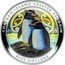 New Zealand Five Dollars Chatham Island Crested Penguin 2020 CHATHAM ISLAND CRESTED PENGUIN FIVE DOLLARS coin reverse