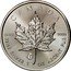 Canada 5 Dollars Elizabeth II 2015 CANADA 9999 9999 FINE SILVER 1 OZ ARGENT PUR F 15 coin reverse