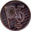 Estonia 5 Euro Cent Euro Coinage 5 SPECIMEN coin reverse