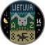 Lithuania 5 Euro Zuikis Puikis 2022 (ʟMk) LIETUVA 5 € 2022 LMK coin obverse