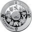 Ukraine 5 Hryven Year of the Tiger 2021 (2022) УКРАЇНА 5 ГРИВЕНЬ 2022 coin obverse