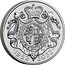 UK 5 Pounds (Elizabeth II Platinum Jubilee) HONI SOIT QUI MAL Y PENSE JB 1952 2022 coin reverse