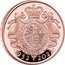 UK 5 Pounds Elizabeth II 2022 Proof HONI SOIT QUI MAL Y PENSE JB 1952 2022 coin reverse