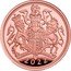 UK 5 Sovereign (Elizabeth II Platinum Jubilee) TN 2022 coin reverse
