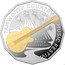 Australia 50 Cents 50th anni. of the Tamworth Country Music Festival 2022 50TH-ANNIVERSARY TD TAMWORTH COUNTRY MUSIC FESTIVAL coin reverse