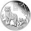 Australia 50 Cents (Elizabeth II -Year of the Tiger) 虎 TIGER 2022 P JM coin reverse