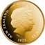 New Zealand 50 Cents (HMS Endeavour) IRB NEW ZEALAND .9999 AU .5G ELIZABETH II 2021 coin obverse