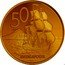 New Zealand 50 Cents (HMS Endeavour) 50 ENDEAVOUR coin reverse